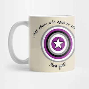 Pride Shields - Asexual Mug